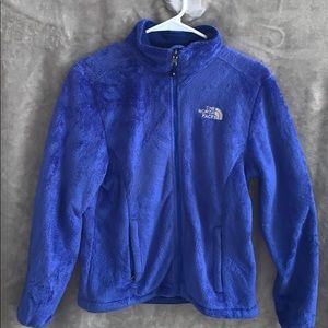 Purple warm winter jacket